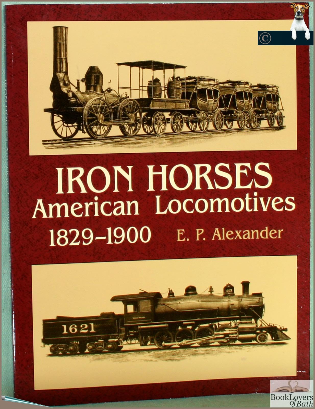 Iron Horses: American Locomotives 1829-1900 book cover