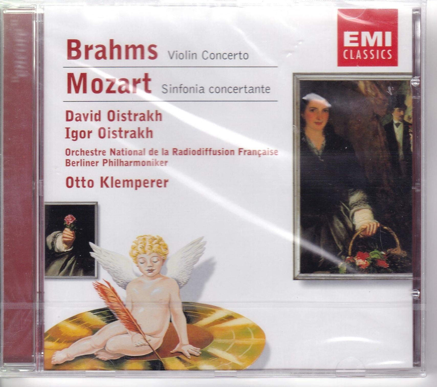 Brahms: Violin Concerto / Mozart: Sinfonia Concertante book cover