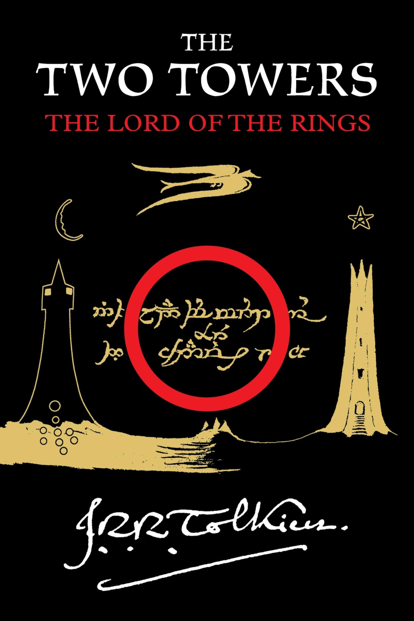 Two Towers: Being the Second Part of the Lord of the Rings book cover