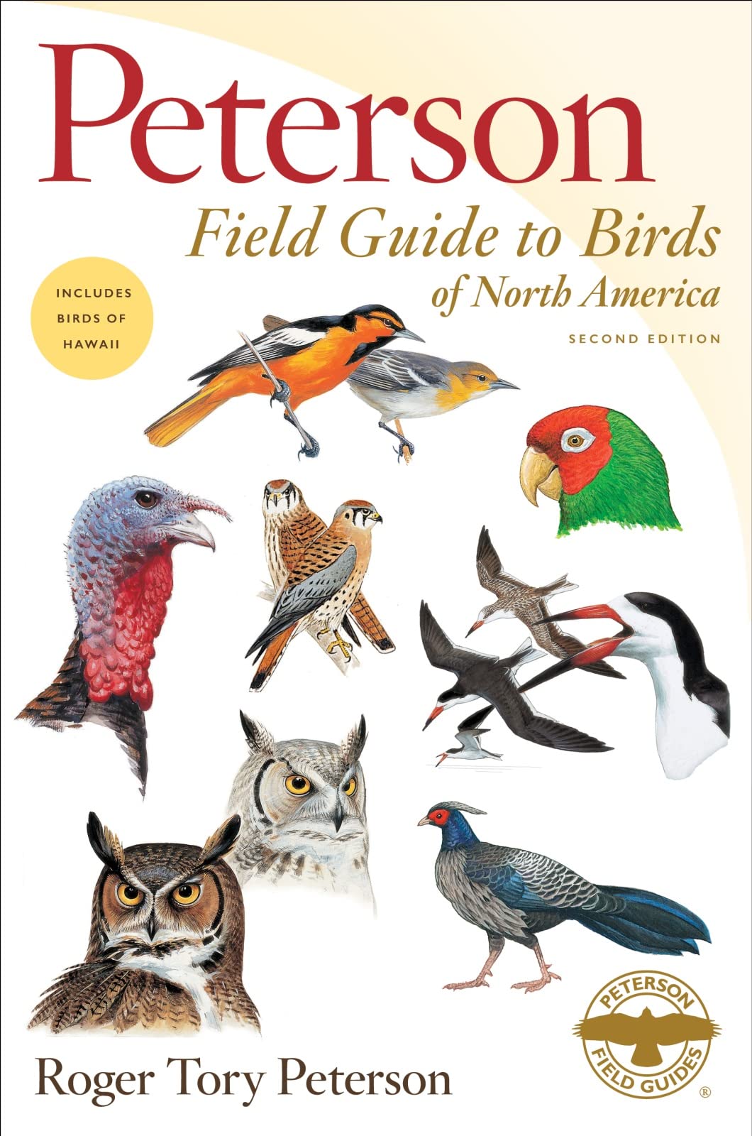 Peterson Field Guide to Birds of North America book cover