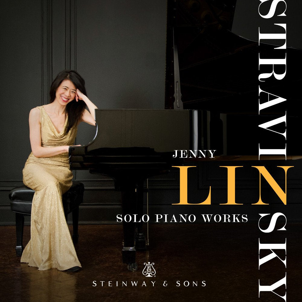 Jenny Lin Plays Stravinsky: Solo Piano Works book cover