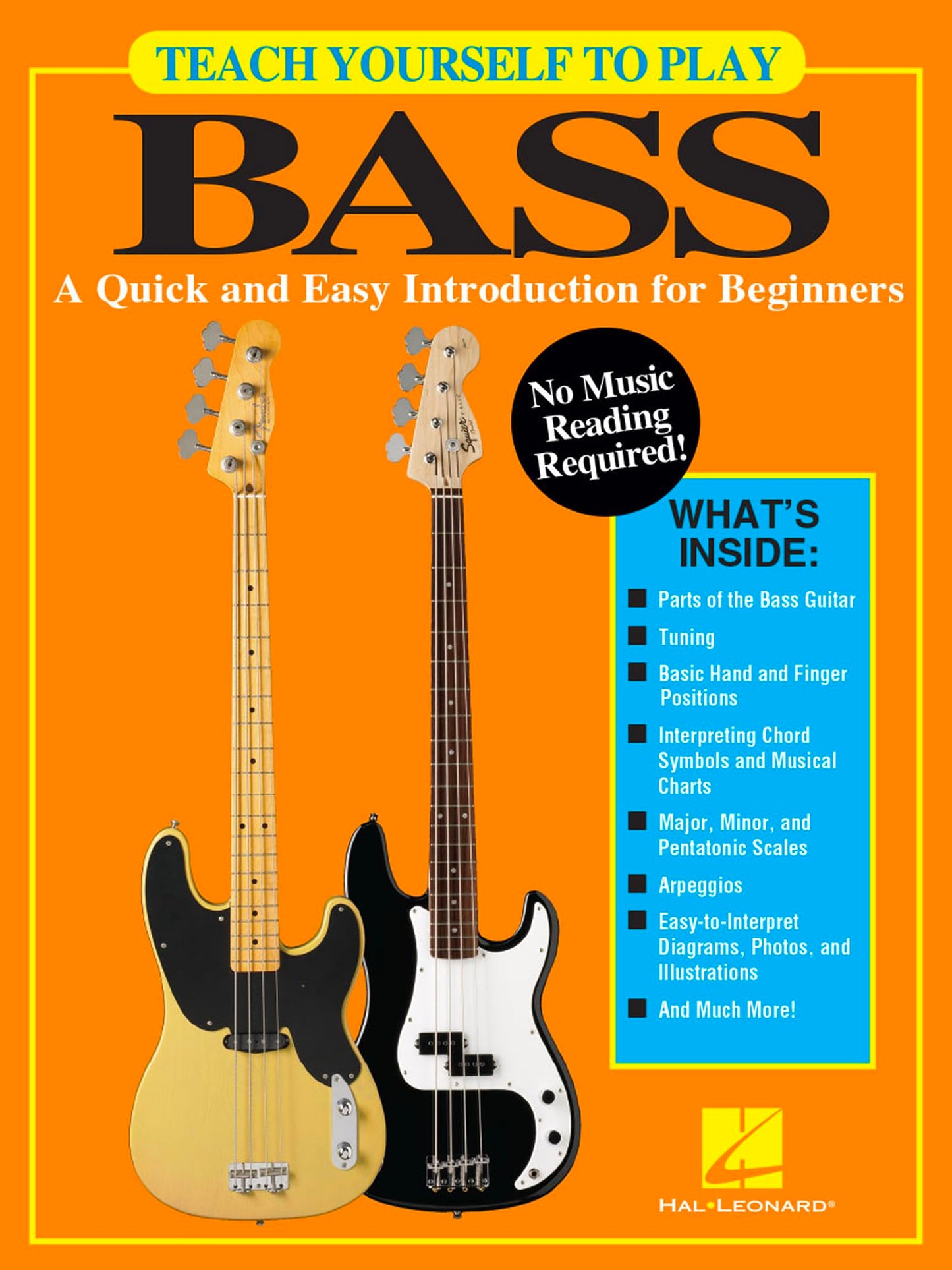 Teach Yourself to Play Bass: A Quick and Easy Introduction for Beginners book cover