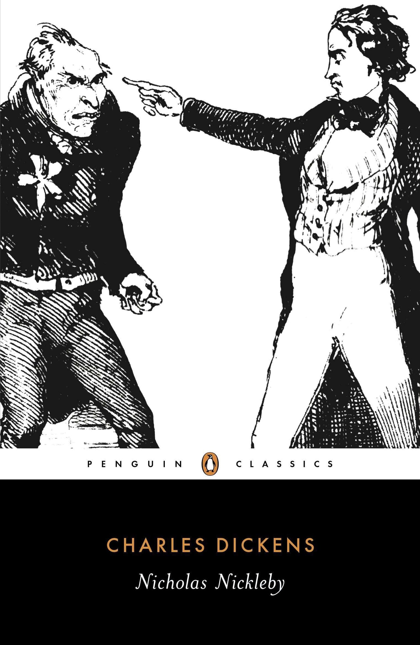 Nicholas Nickleby book cover