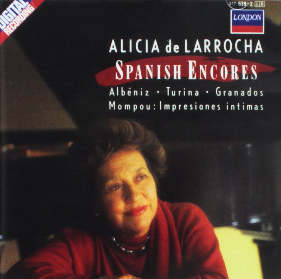 Alicia De Larrocha - Spanish E book cover