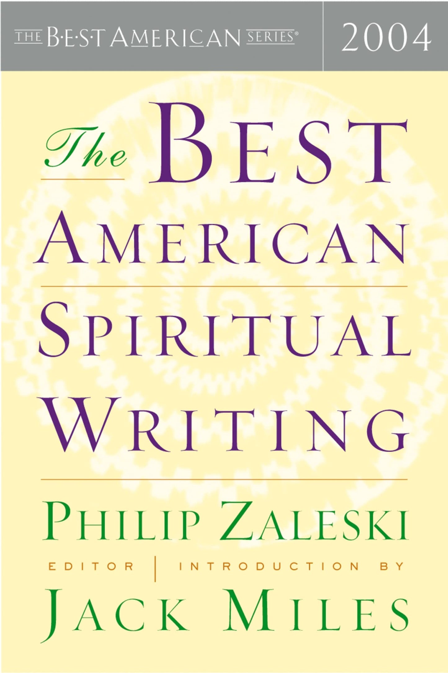 Best American Spiritual Writing (2004) book cover