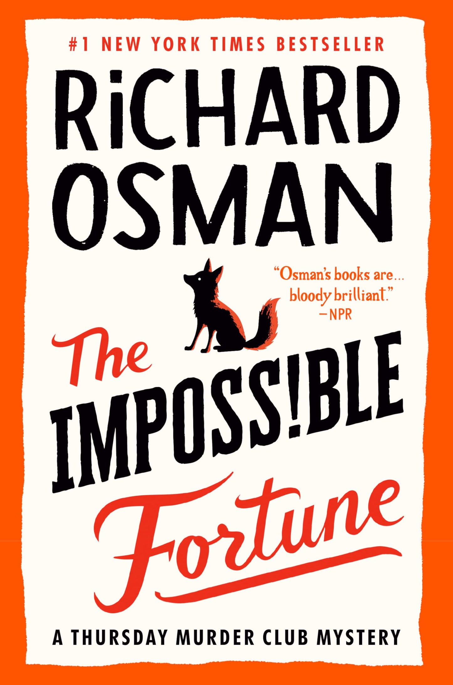 The Impossible Fortune: A Thursday Murder Club Mystery book cover