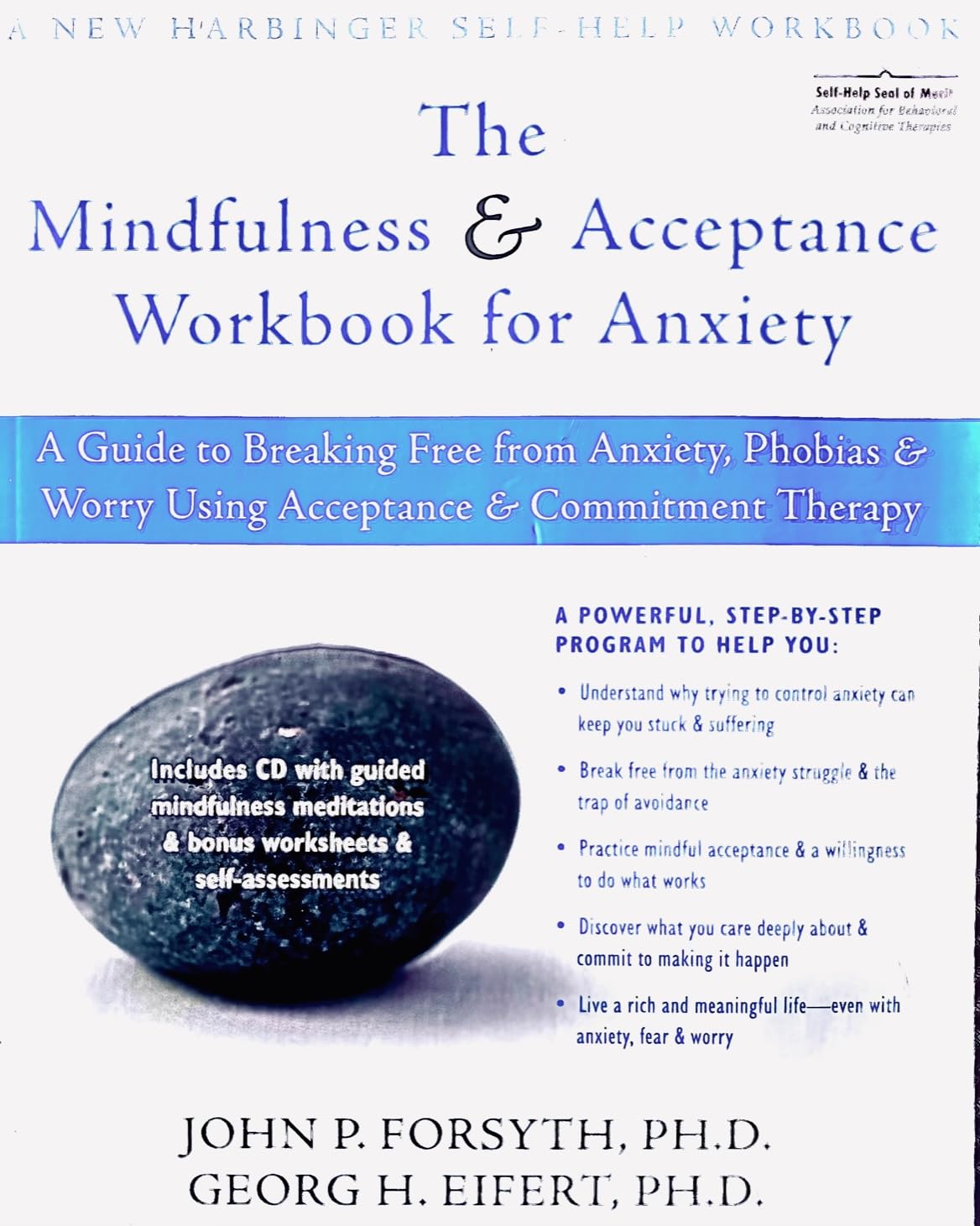 Mindfulness and Acceptance Workbook for Anxiety: A Guide to Breaking Free from Anxiety, Phobias, and Worry Using Acceptance and Commitment Therapy book cover