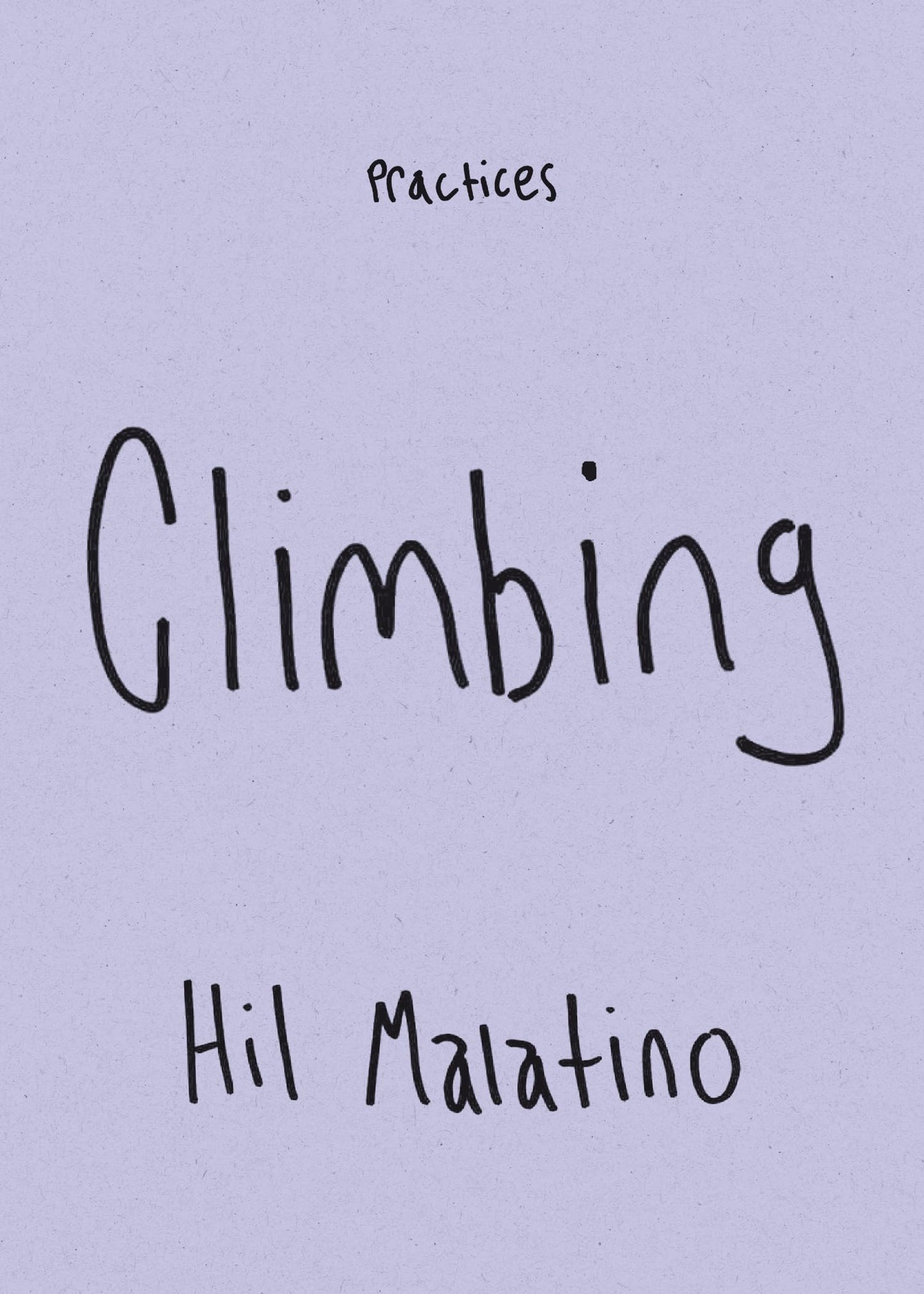 Climbing book cover