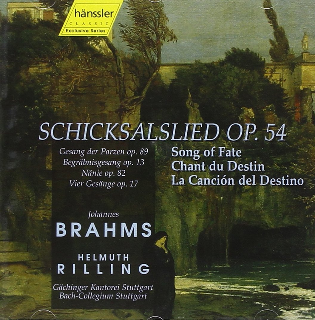 Schickalslied Op.54 / Gesang Der Parzen Op.89 / Begrabnisgesang Op.13 / Nanie Op.82 / Vier Gesange Op.17 book cover