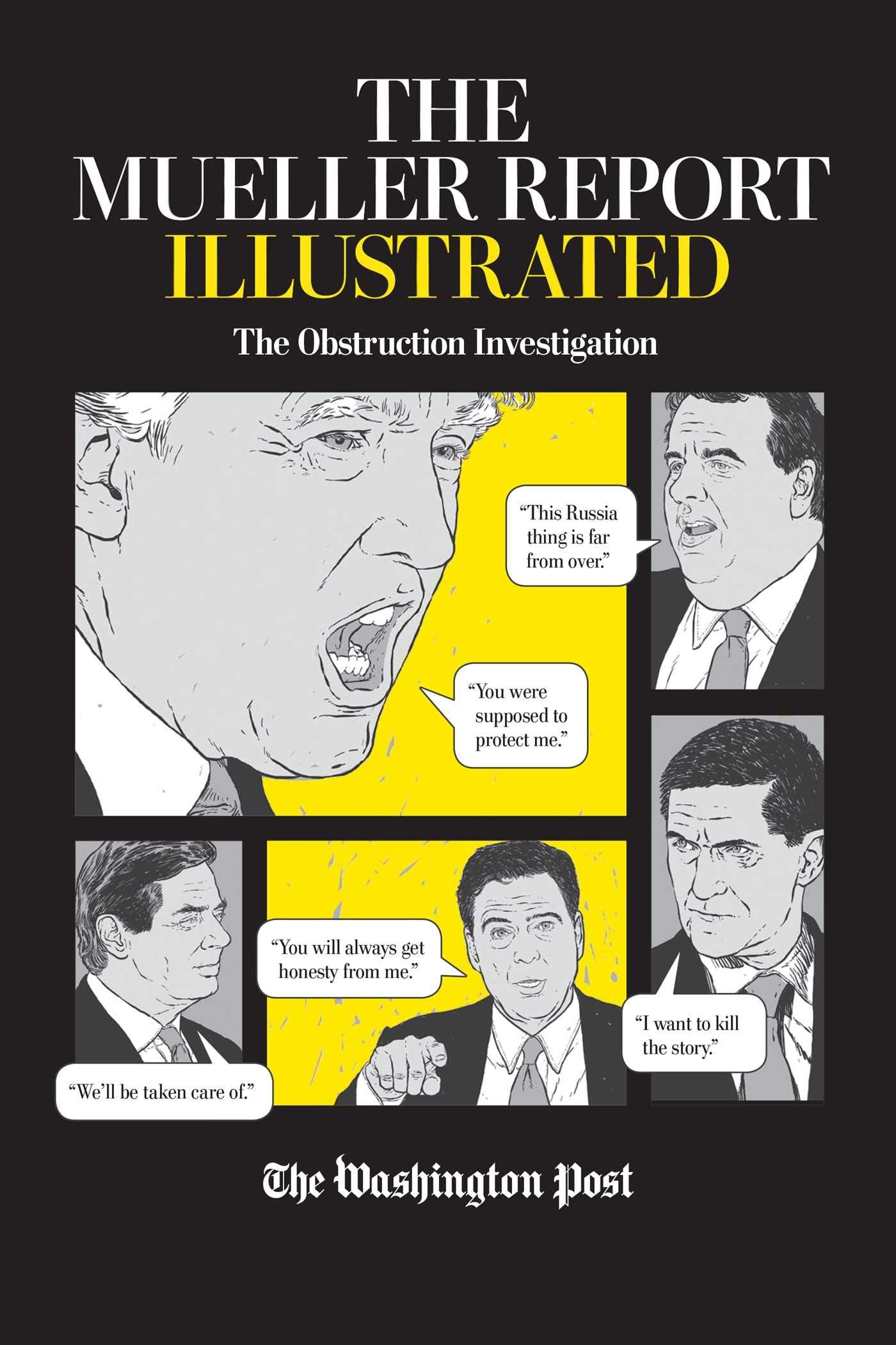 Mueller Report Illustrated: The Obstruction Investigation book cover
