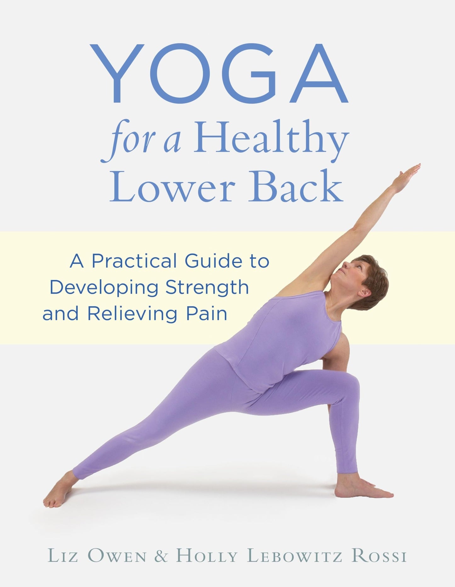 Yoga for a Healthy Lower Back: A Practical Guide to Developing Strength and Relieving Pain book cover