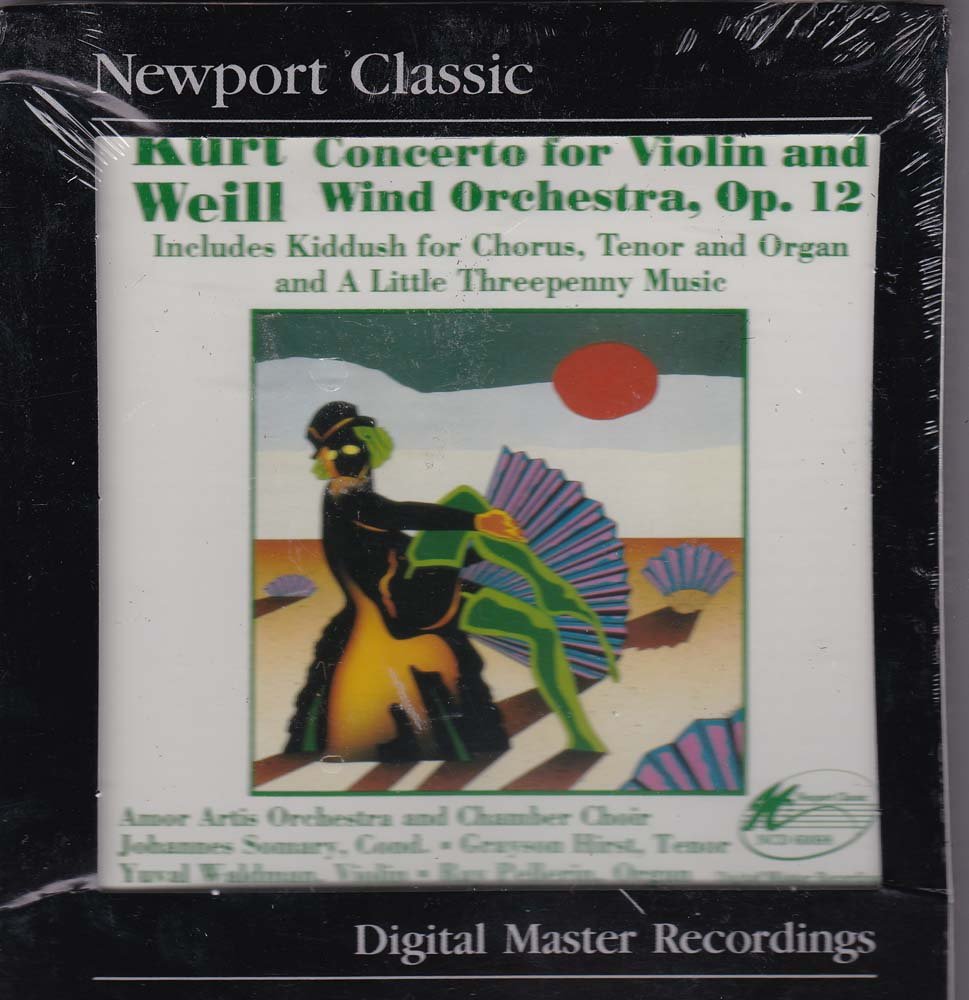 Weill: Concerto for Violin and Wind Orchestra, Op. 12 book cover