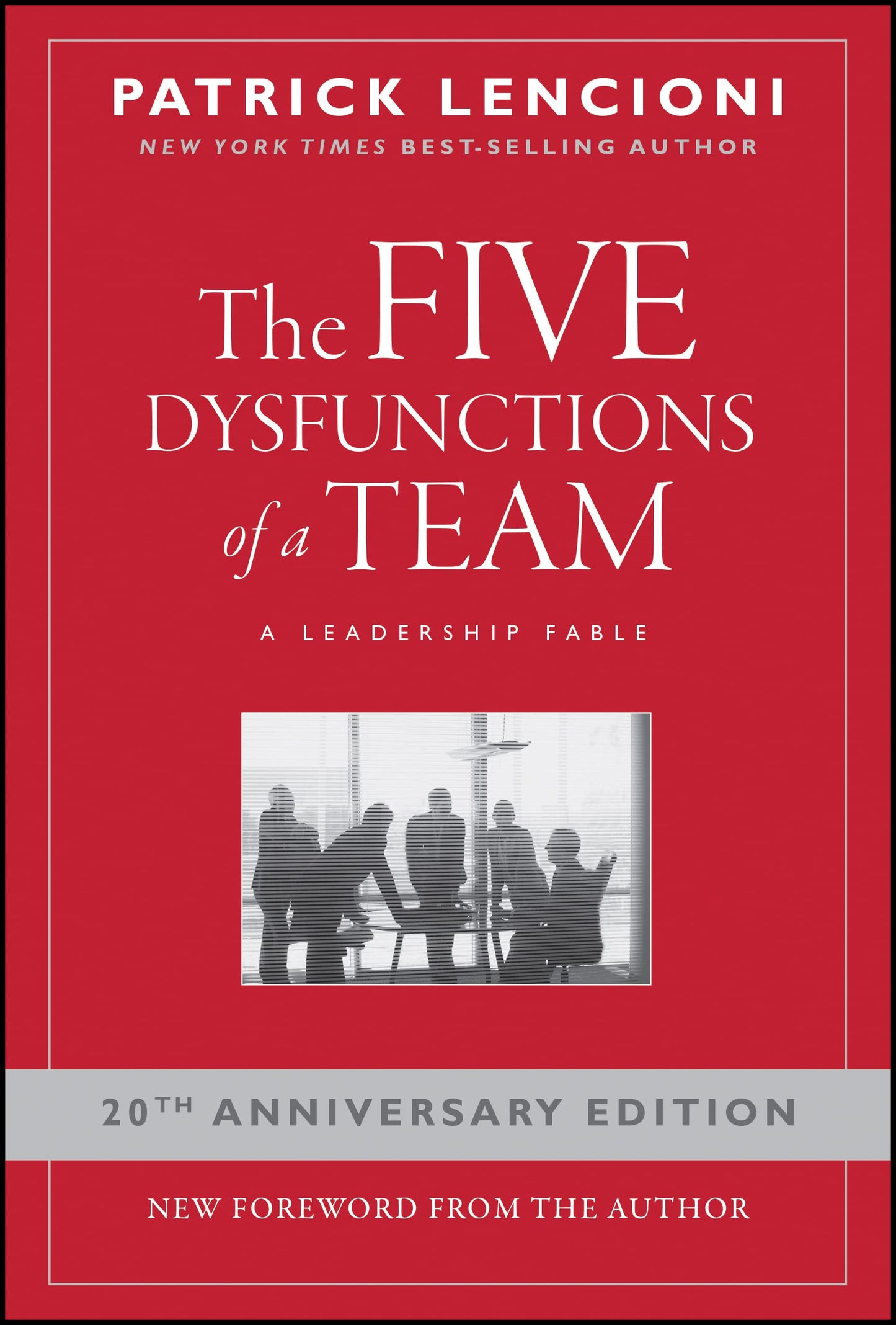 Five Dysfunctions of a Team: A Leadership Fable book cover