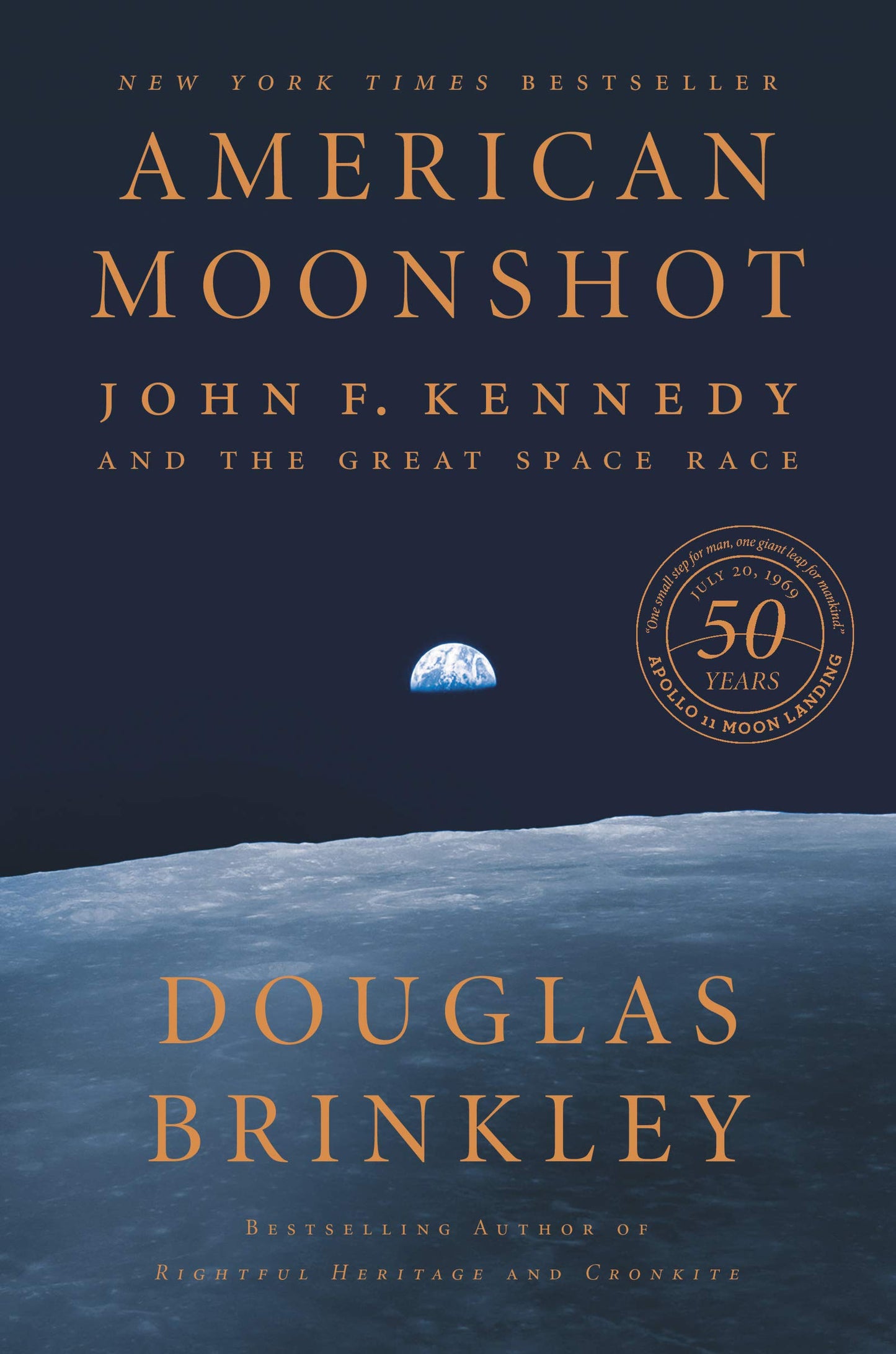 American Moonshot: John F. Kennedy and the Great Space Race book cover
