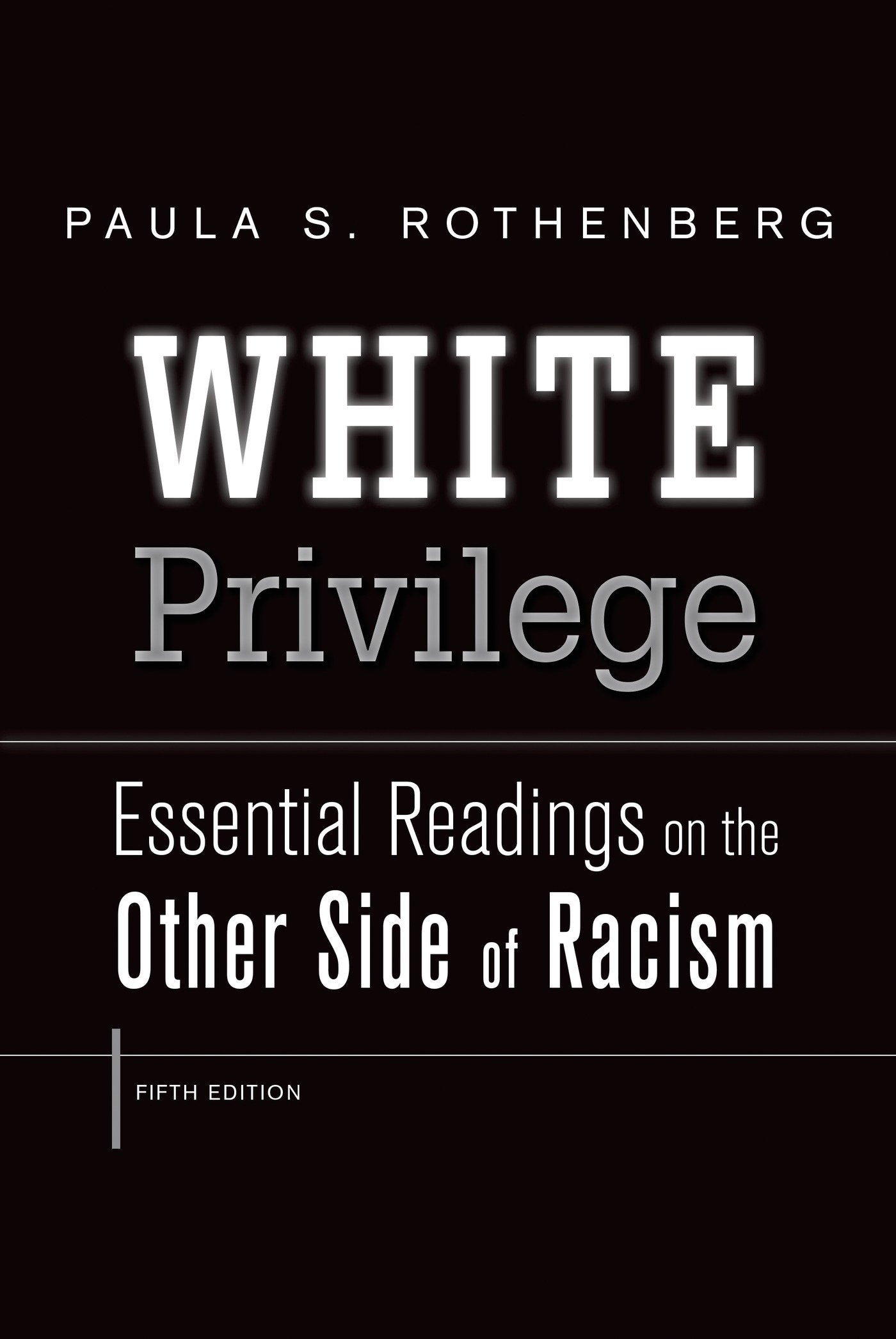 White Privilege book cover