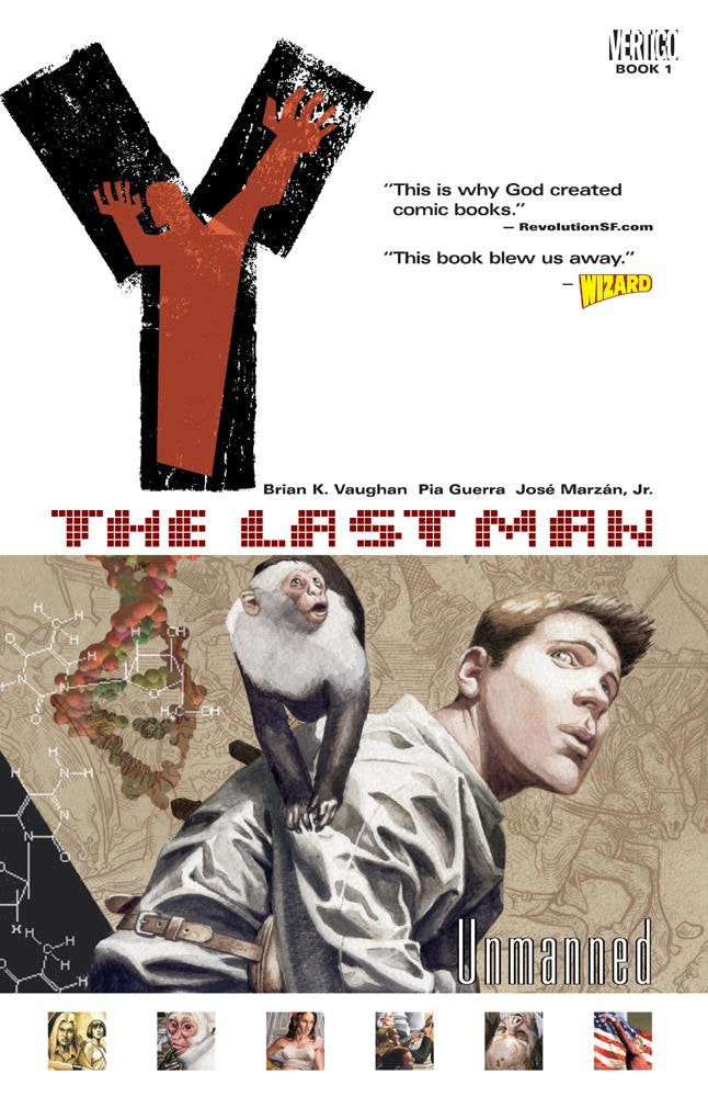 The Last Man Vol. 1: Unmanned book cover