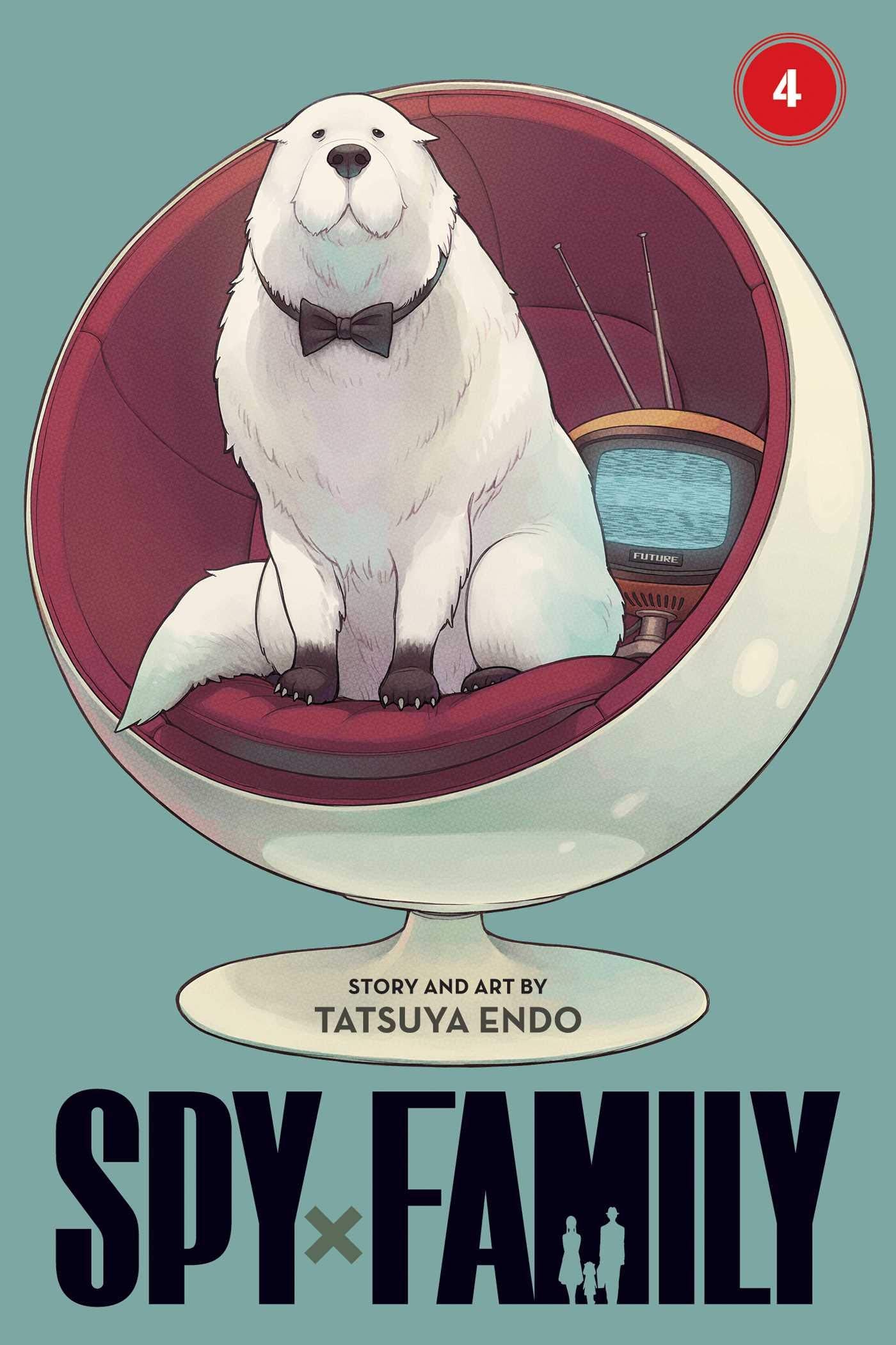 Spy x Family 4 book cover
