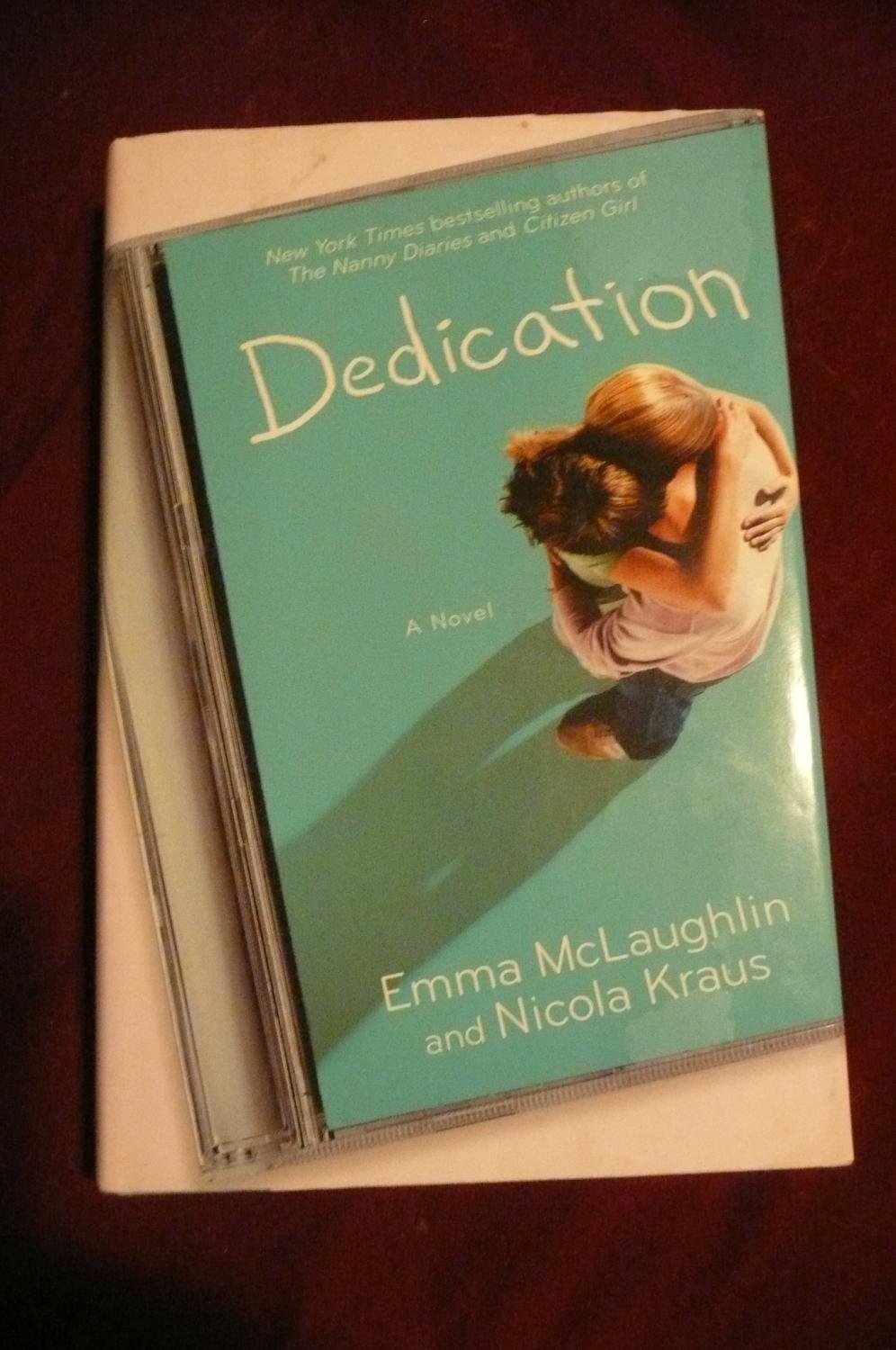 Dedication book cover