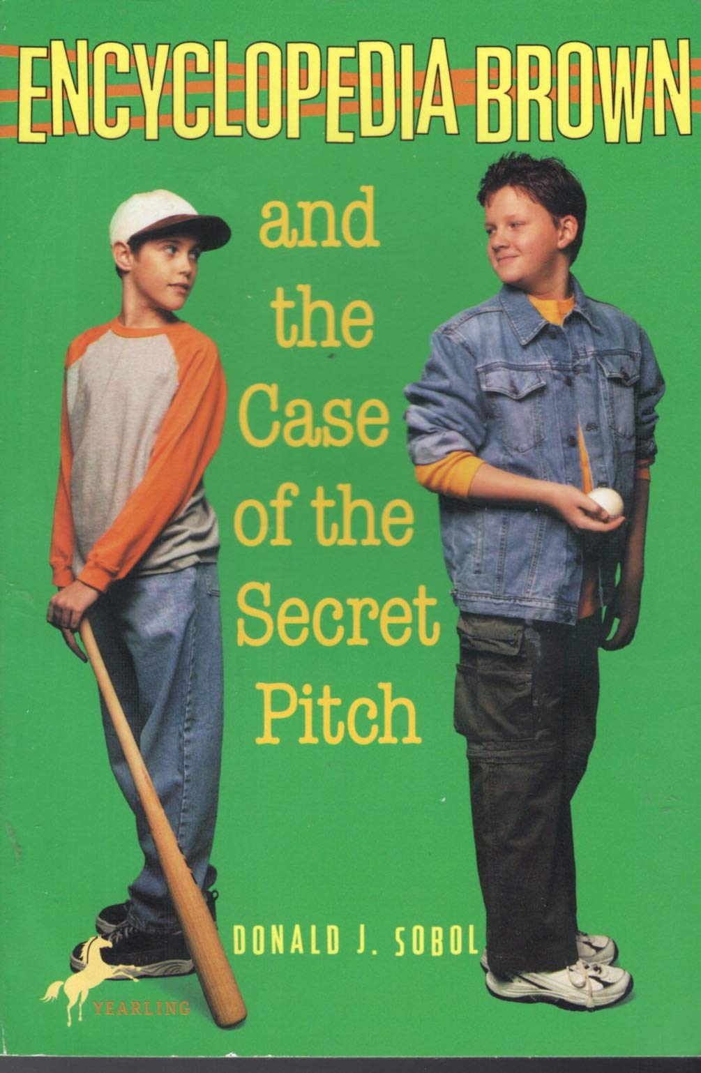 Encyclopedia Brown and the Case of the Secret Pitch book cover