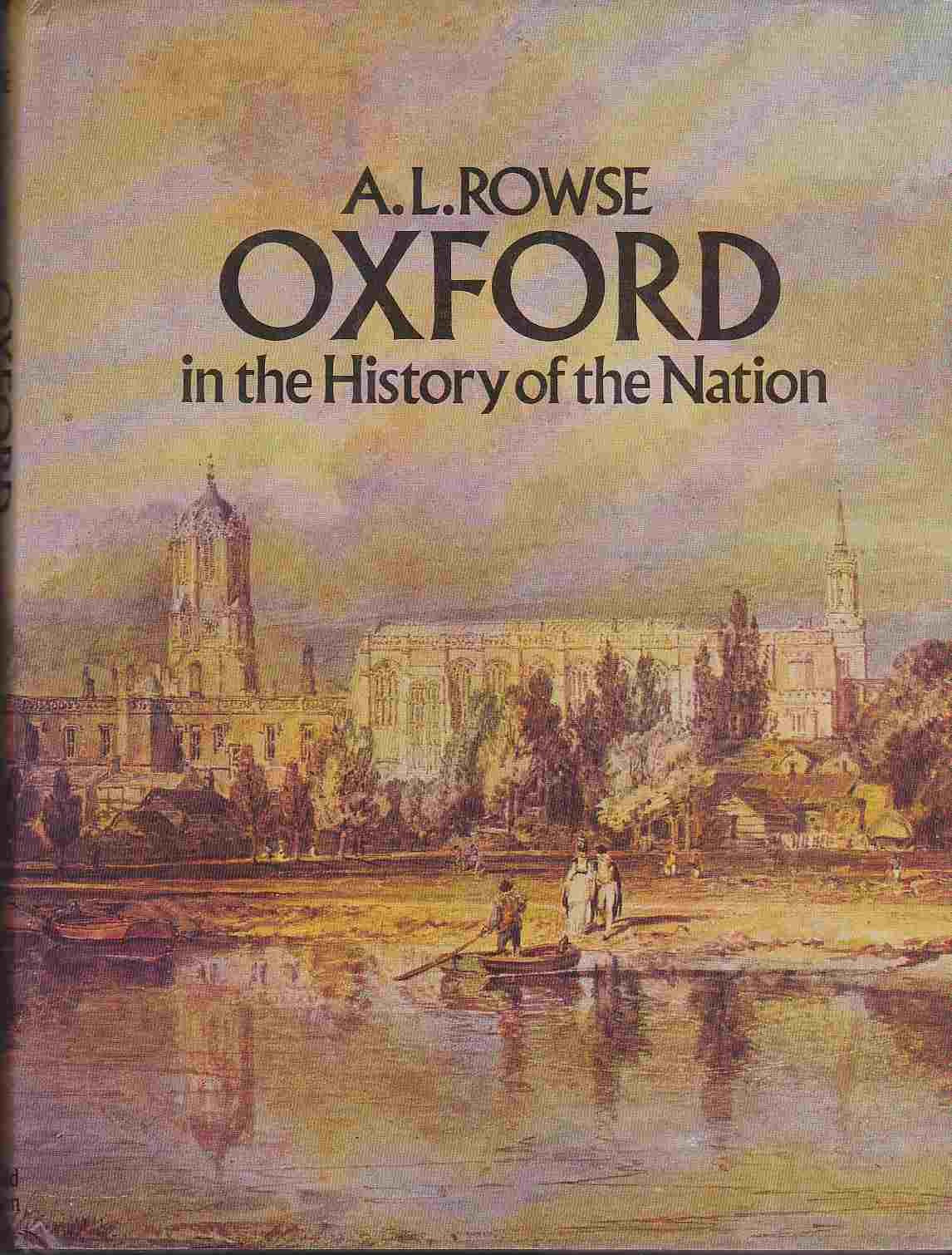 Oxford in the History of the Nation book cover