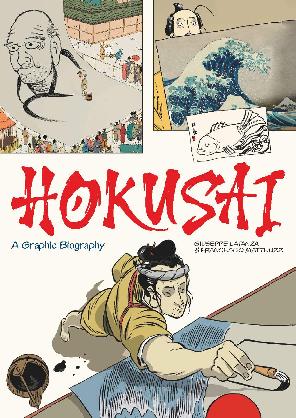 Hokusai: A Graphic Biography book cover