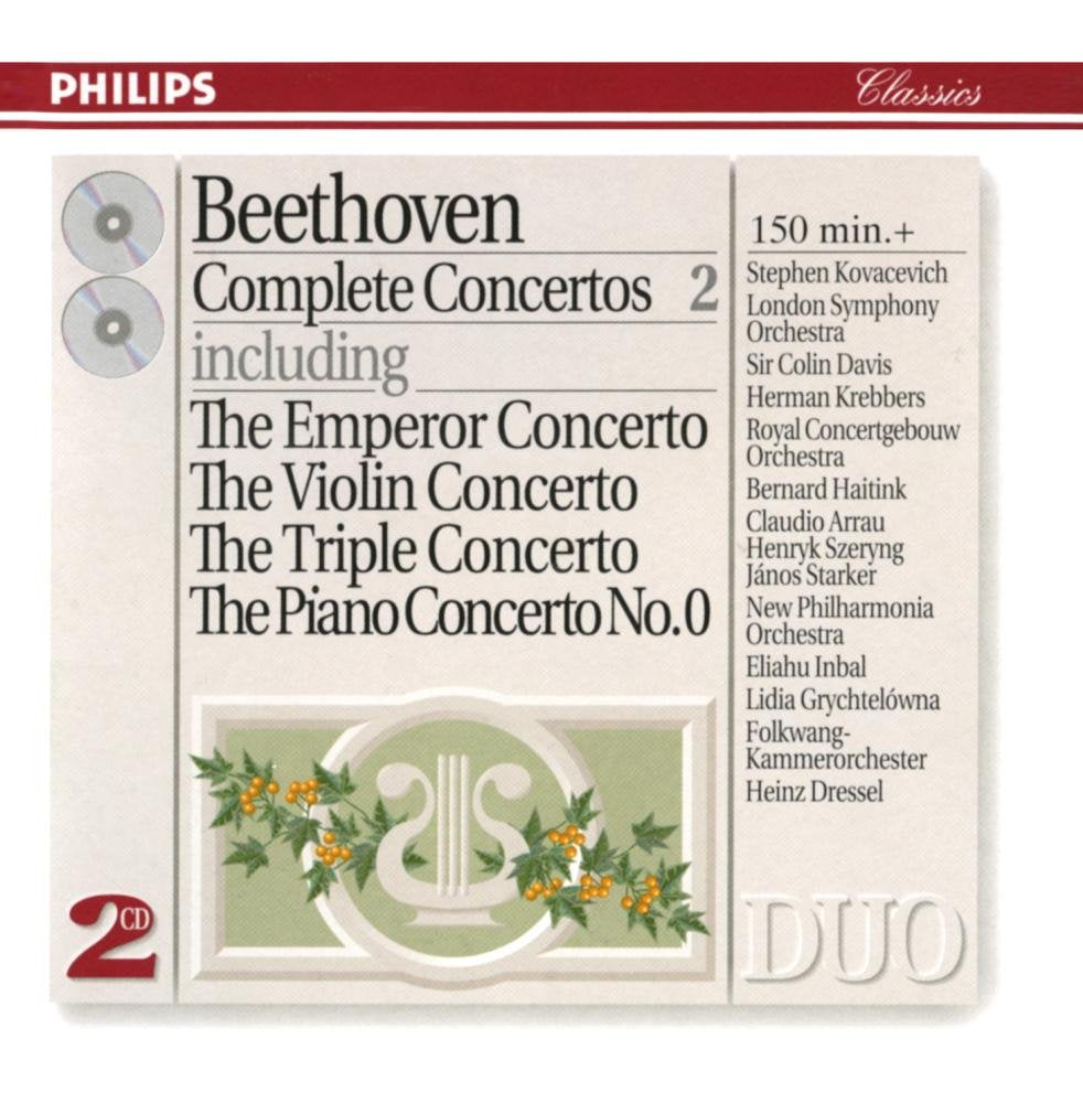 Beethoven: Complete Concertos, Vol.2 book cover