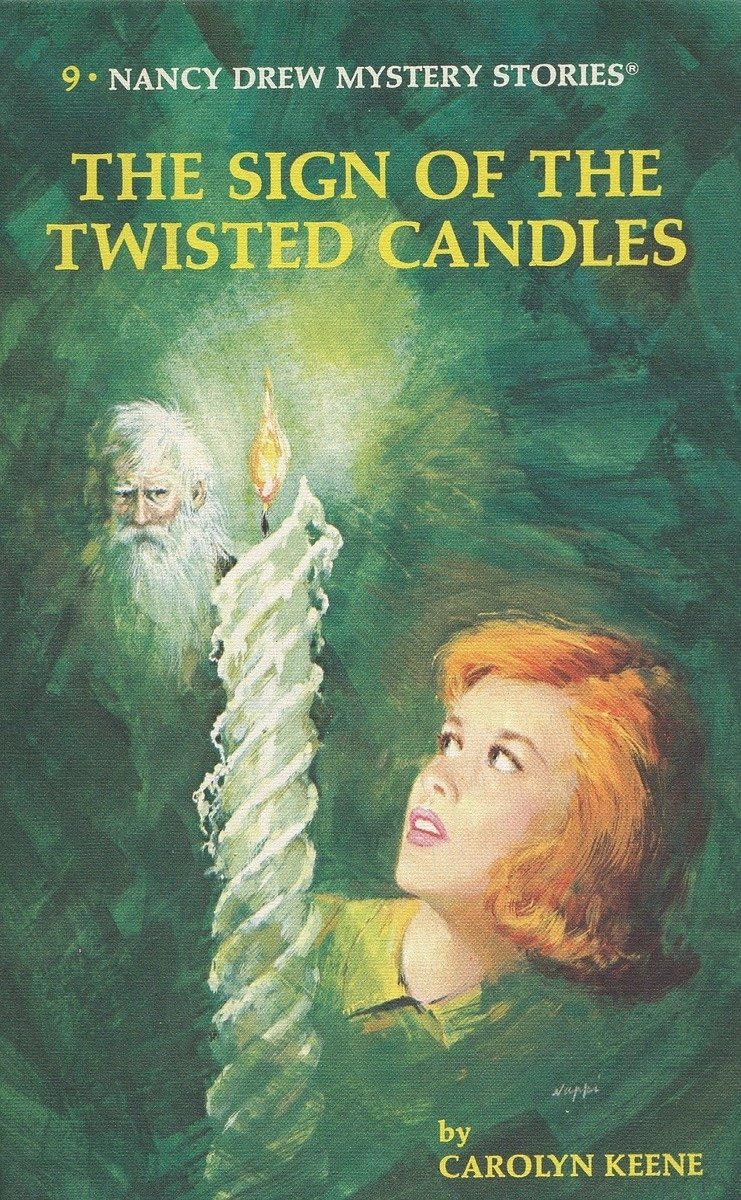 Nancy Drew 09: The Sign of the Twisted Candles (Revised) book cover