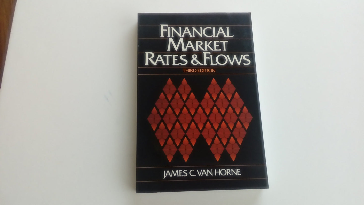 Financial Market Rates and Flows book cover
