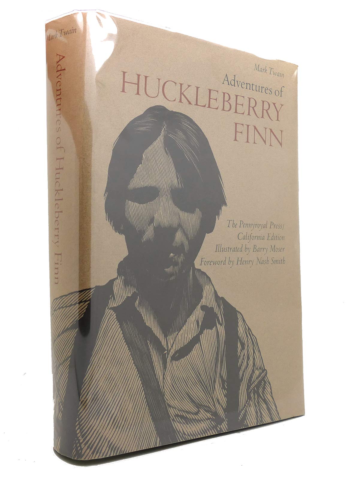 Adventures of Huckleberry Finn: Including the Omitted, Long, Brilliant Raft Chapter, with the Final "Tom Sawyer" Section, Abridged book cover