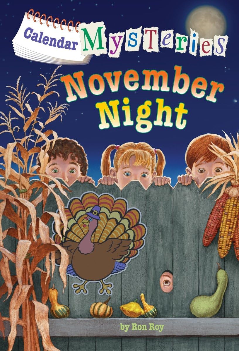 Calendar Mysteries #11: November Night book cover
