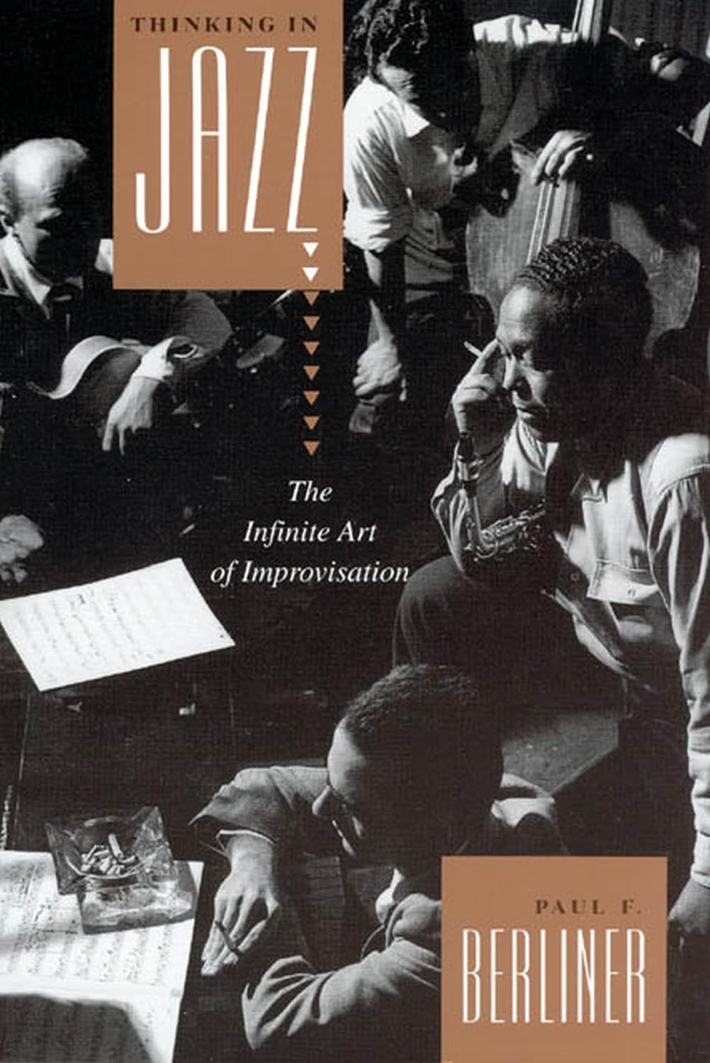 Thinking in Jazz: The Infinite Art of Improvisation book cover