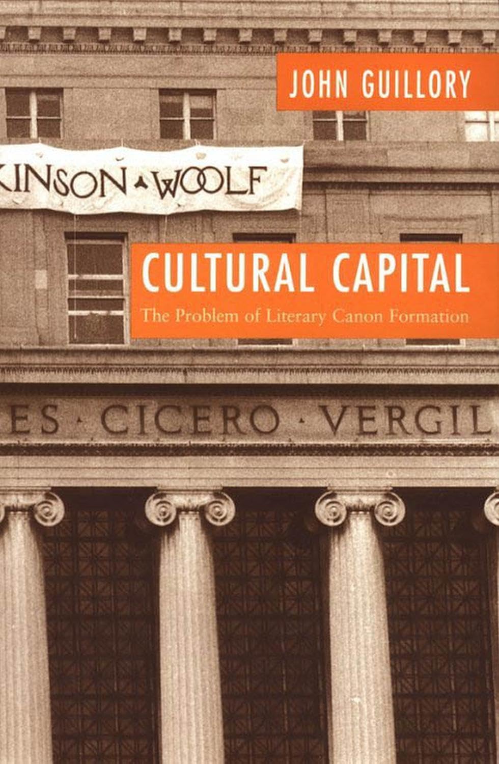 Cultural Capital: The Problem of Literary Canon Formation book cover