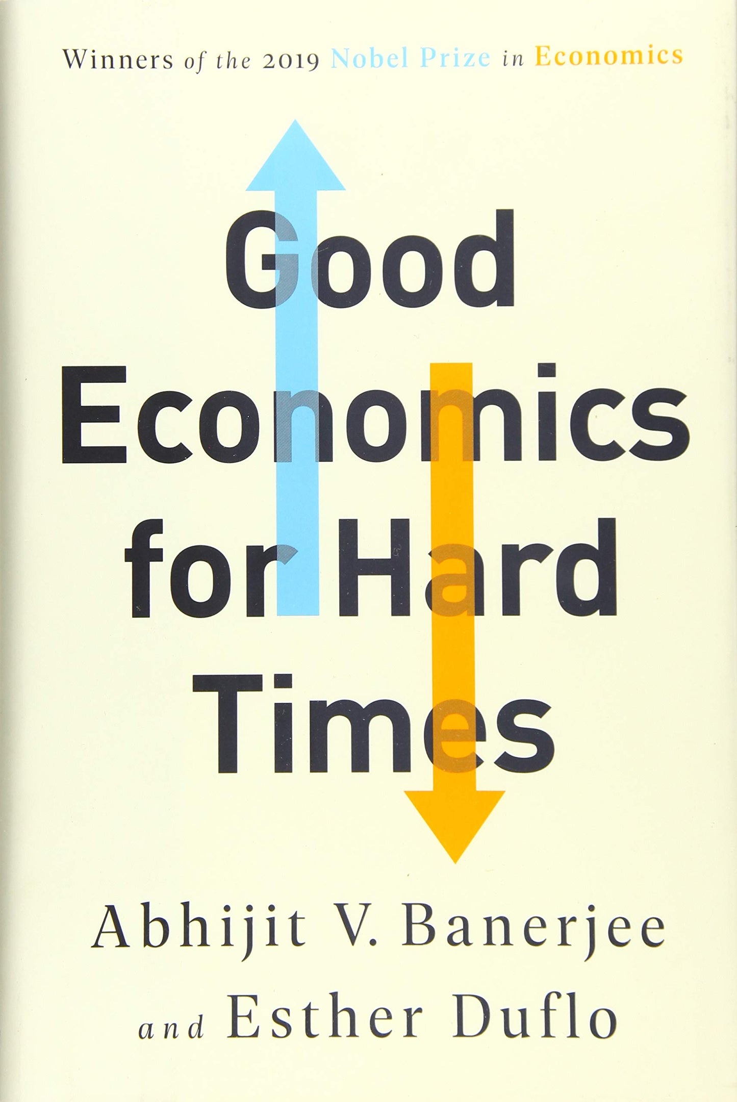 Good Economics for Hard Times book cover