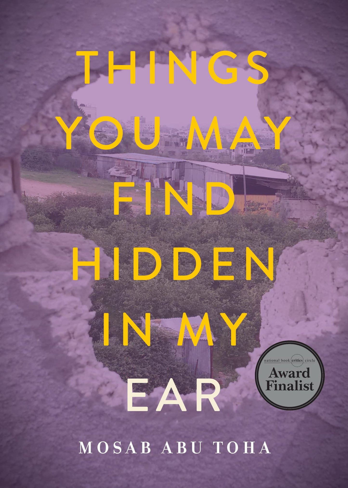 Things You May Find Hidden in My Ear: Poems from Gaza book cover