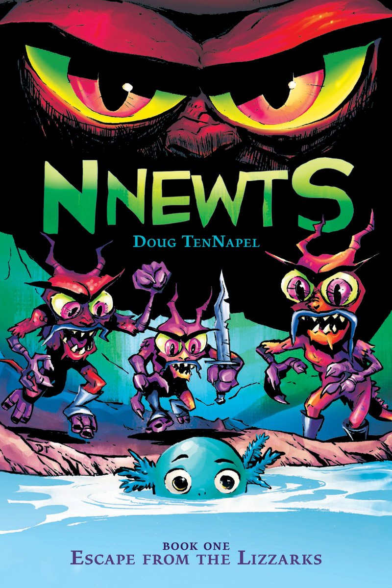 Escape from the Lizzarks: A Graphic Novel (Nnewts #1): Volume 1 book cover