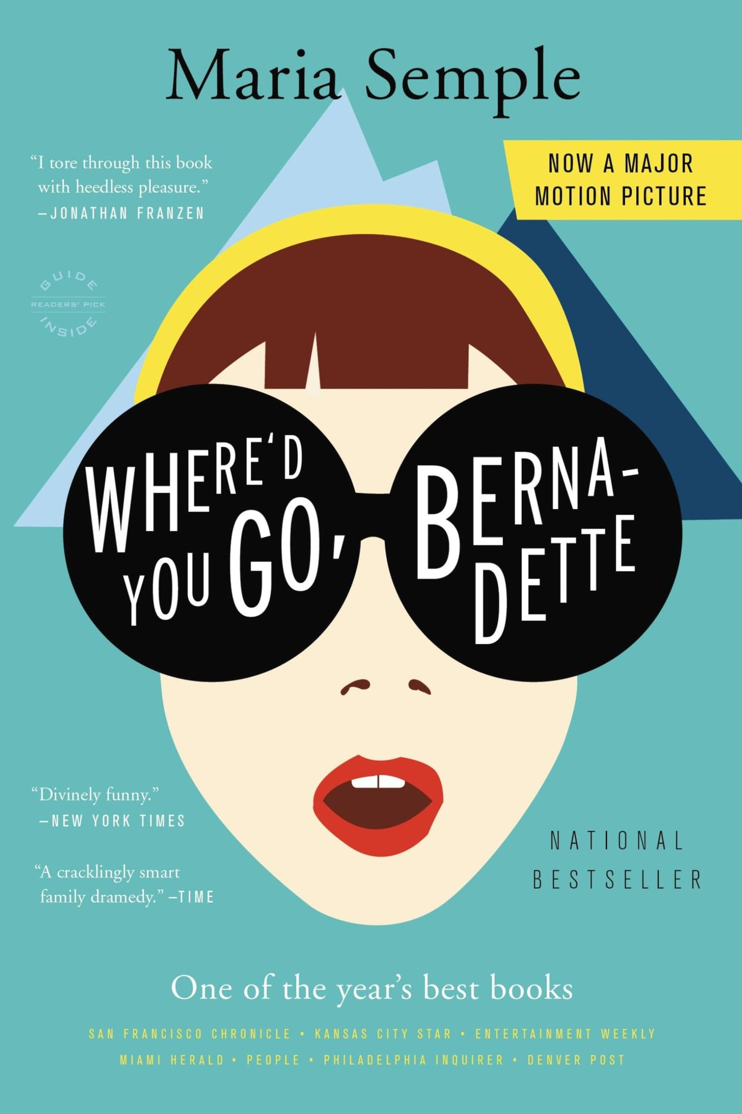 Where'd You Go, Bernadette book cover