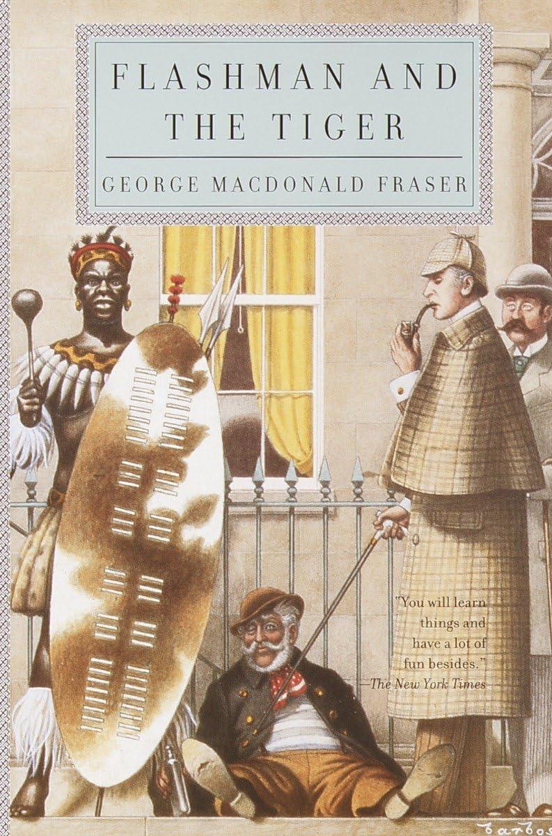 Flashman and the Tiger book cover