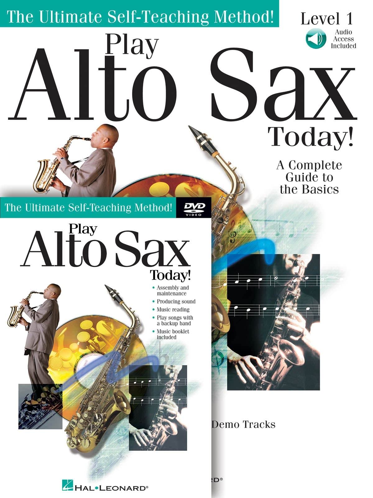Play Alto Sax Today! Beginner's Pack: Book/Online Audio/DVD Pack book cover