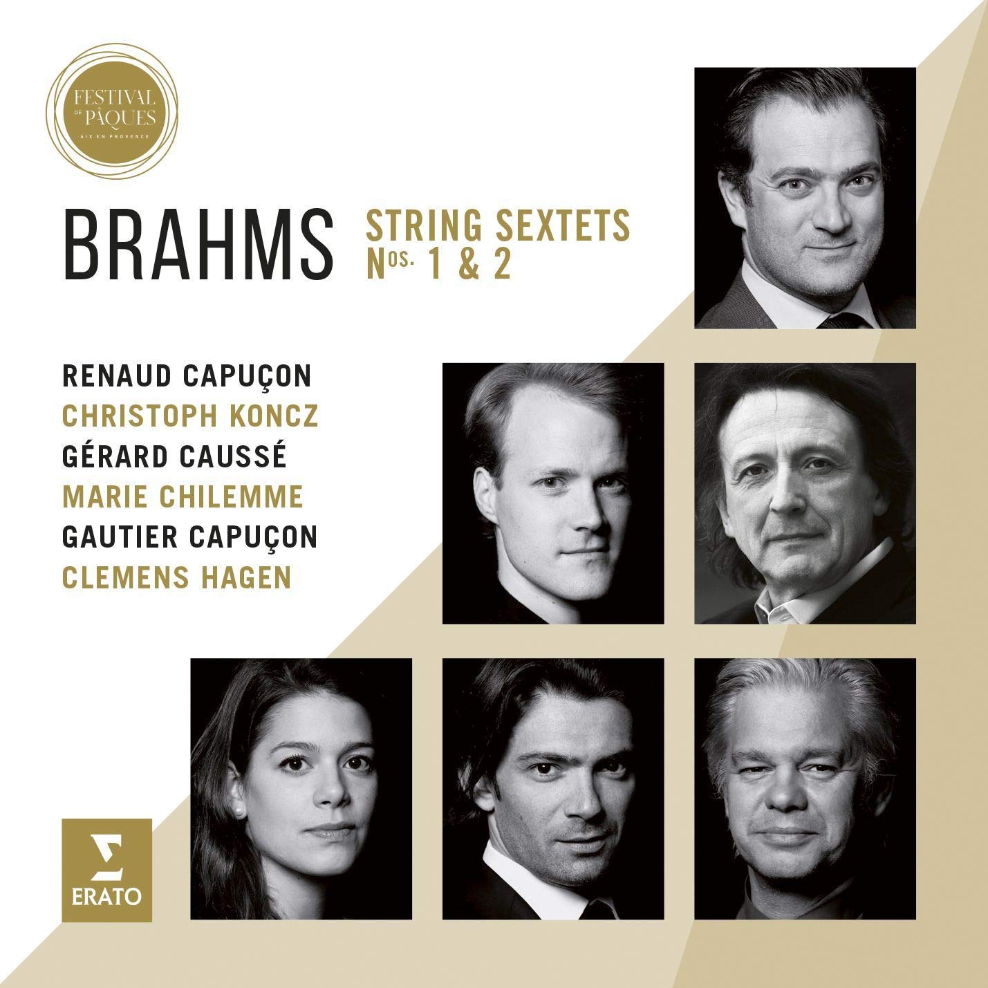 Brahms: String Sextets Nos 1 & 2 Live from book cover