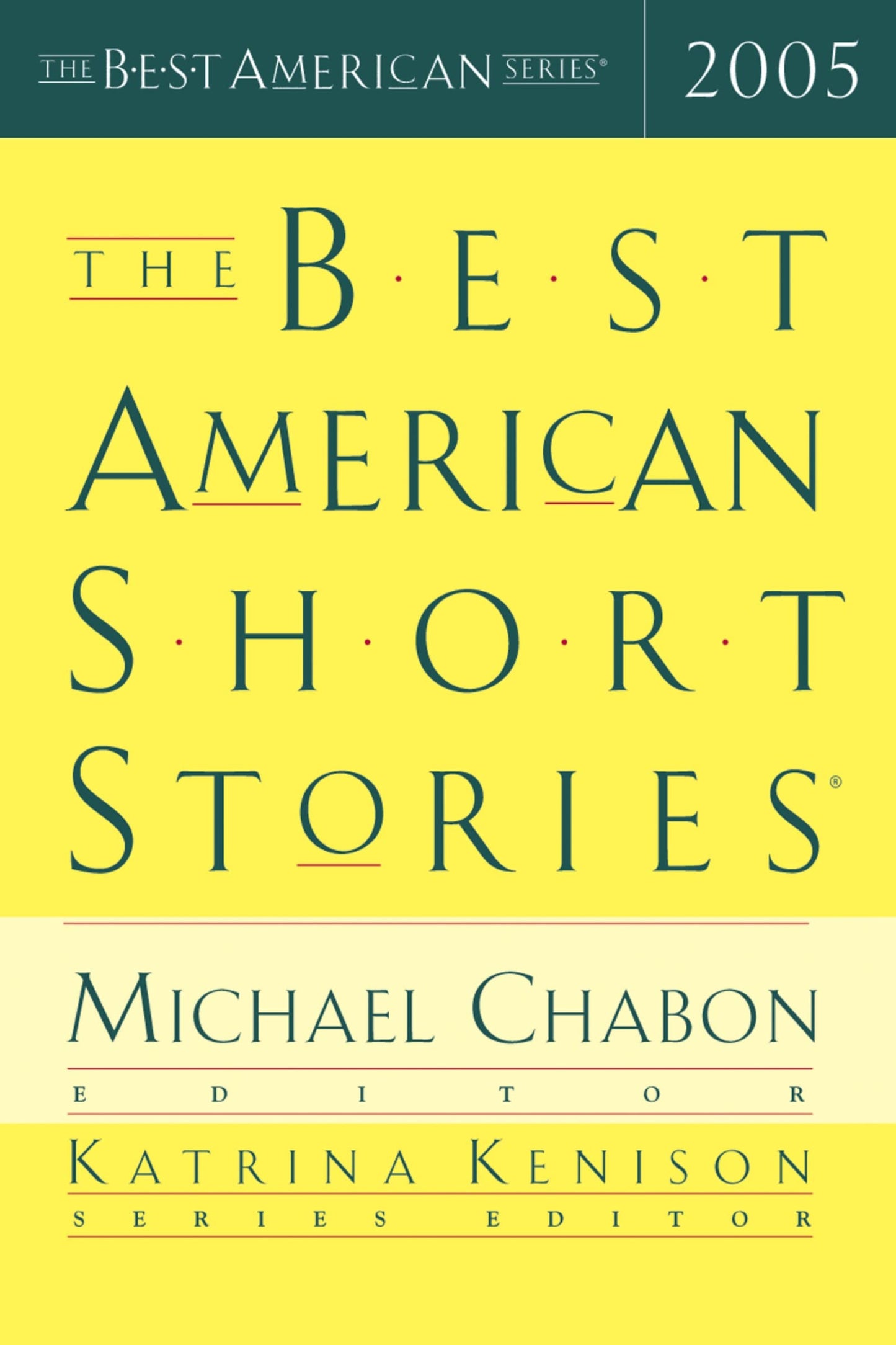 Best American Short Stories 2005 (2005) book cover