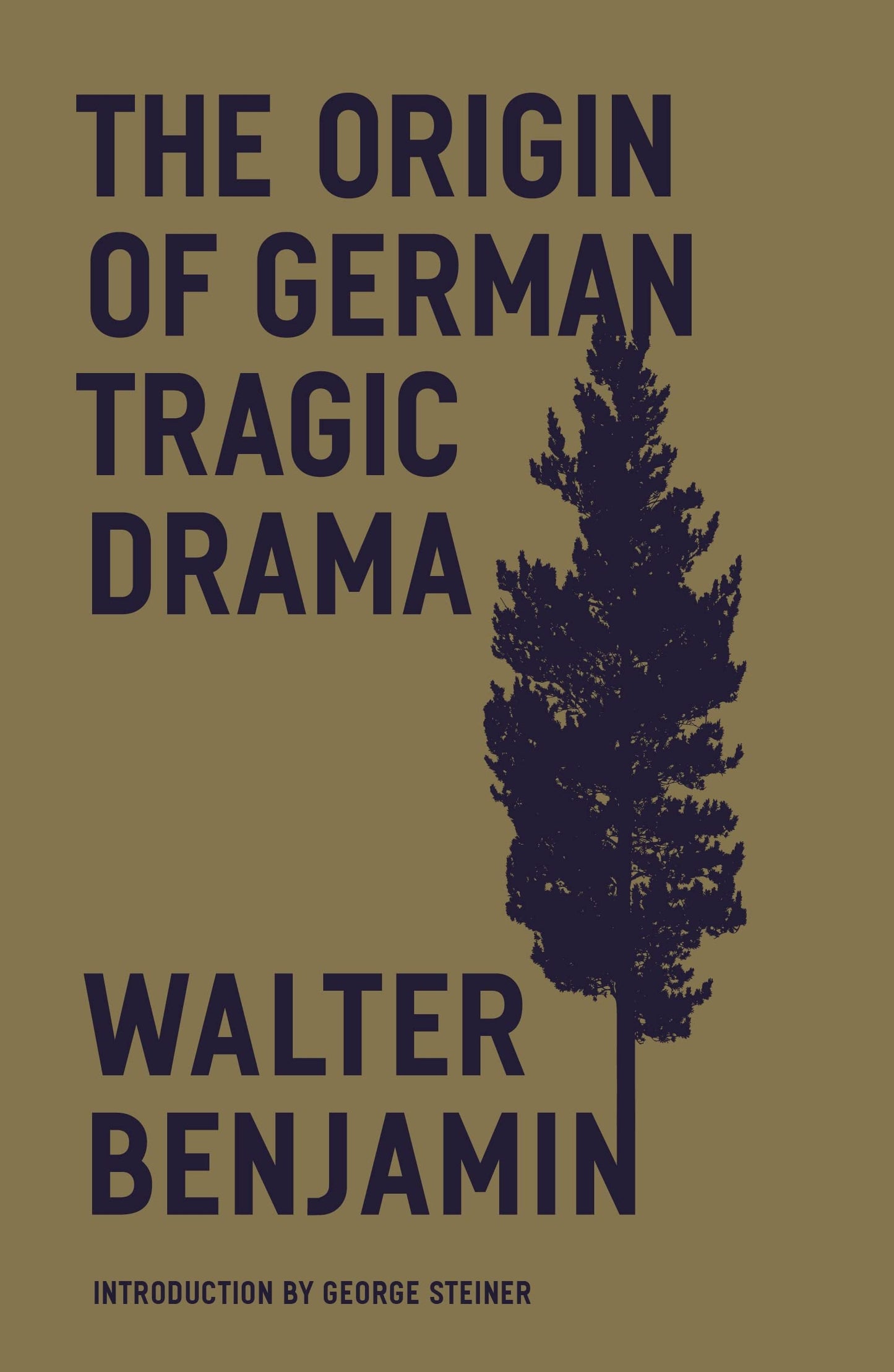 Origin of German Tragic Drama book cover