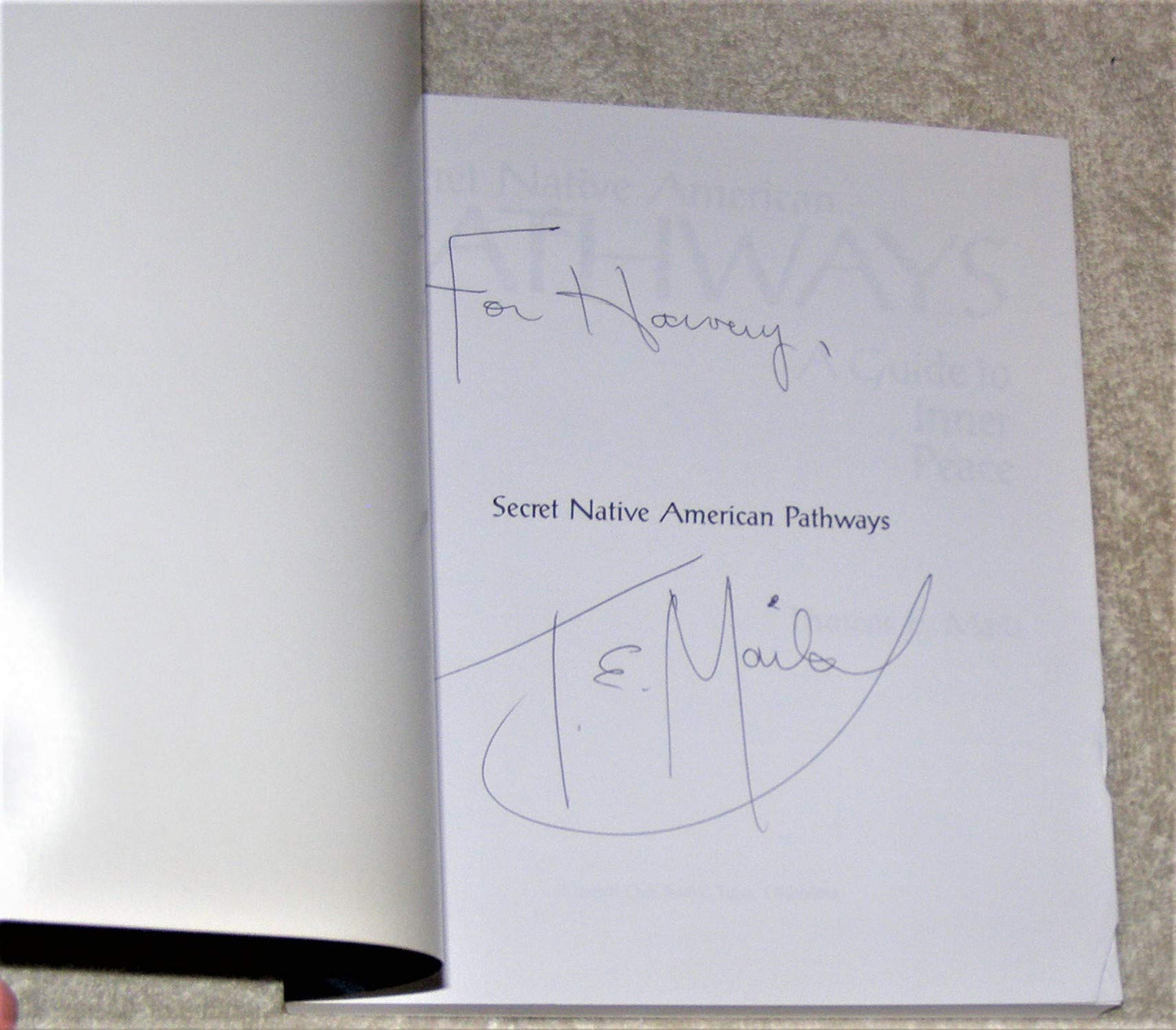 Secret Native American Pathways: A Guide to Inner Peace book cover