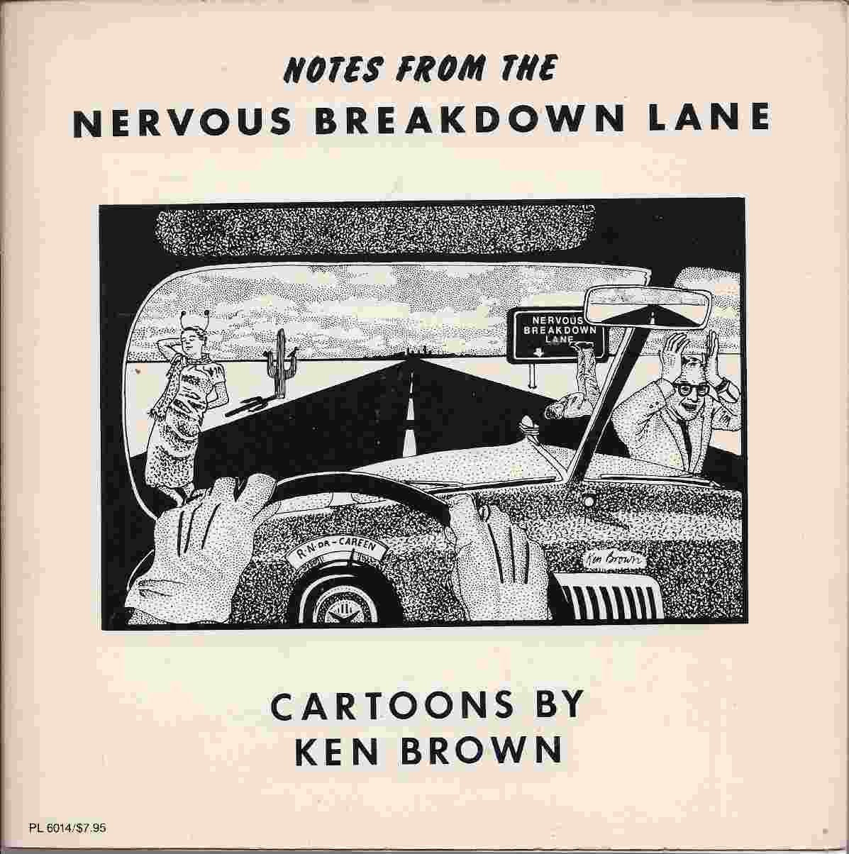 Notes from the Nervous Breakdown Lane: Cartoons book cover