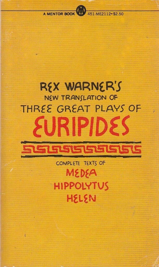 Three Great Plays of Euripides book cover