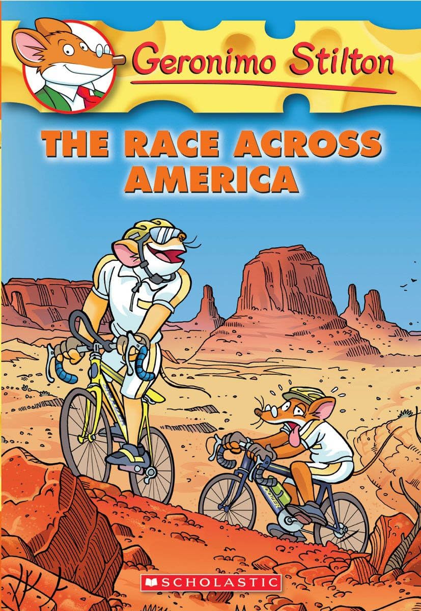 Race Across America (Geronimo Stilton #37) book cover