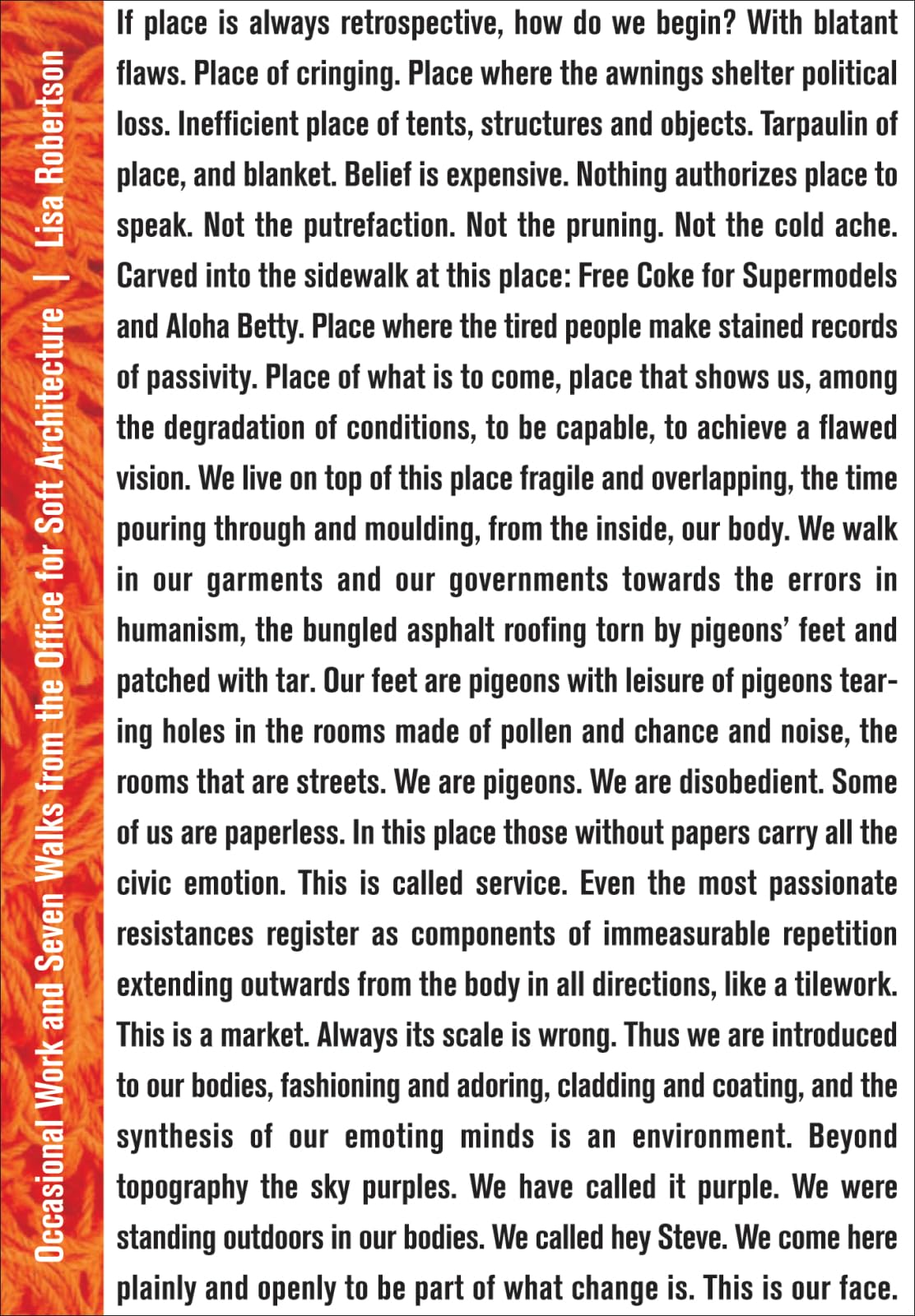Occasional Work and Seven Walks from the Office for Soft Architecture: Third Edition (Revised)