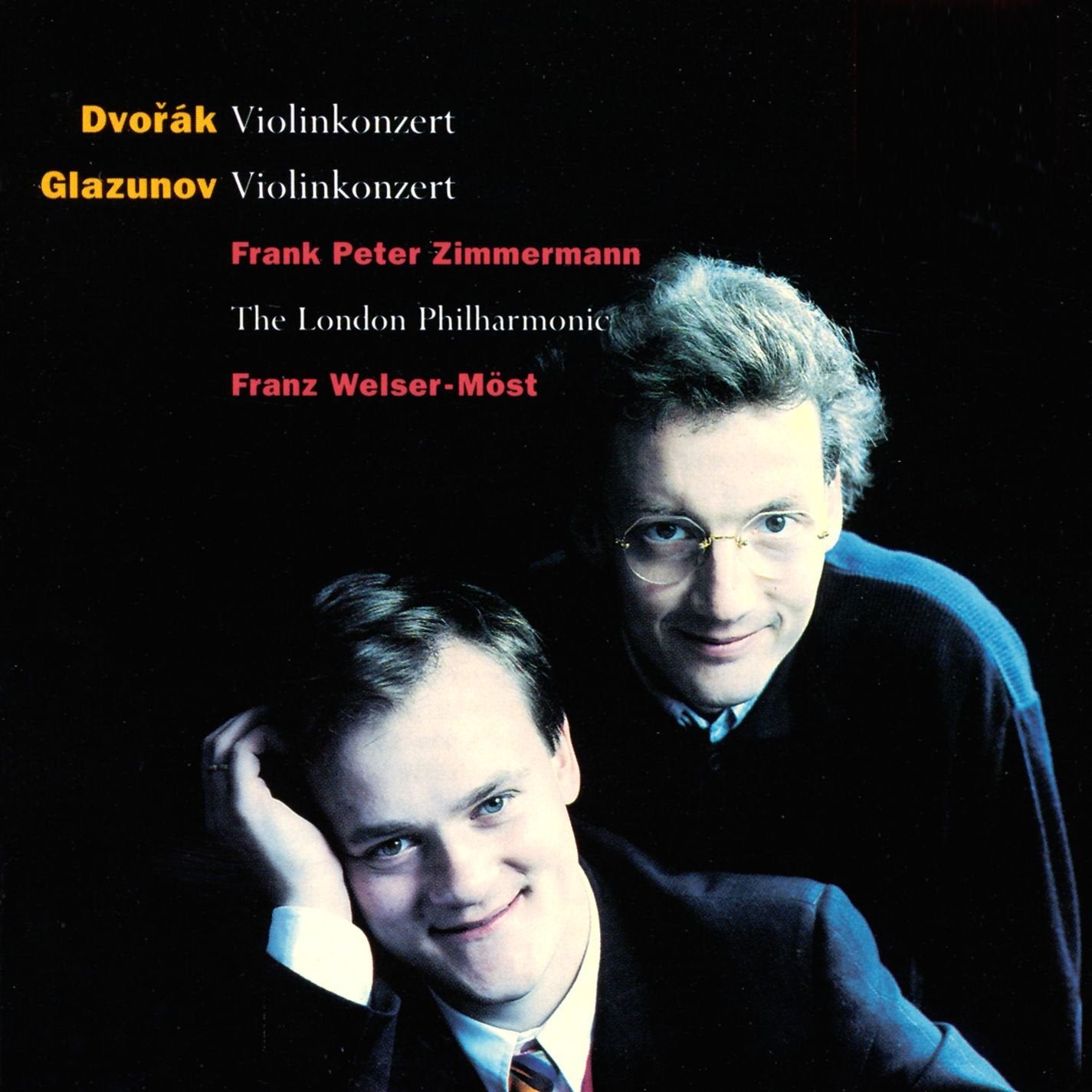 Dvorak · Glazunov - Violin Concertos / Zimmermann · LPO · Welser-Möst book cover