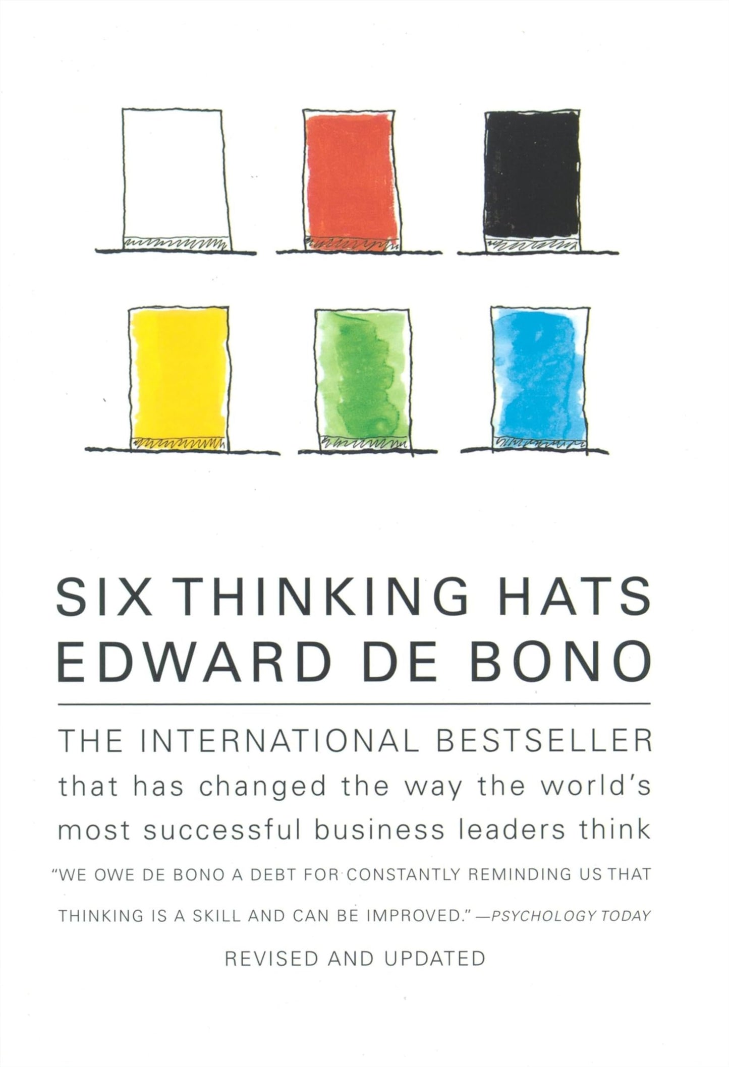Six Thinking Hats: An Essential Approach to Business Management (Revised and Updated) book cover