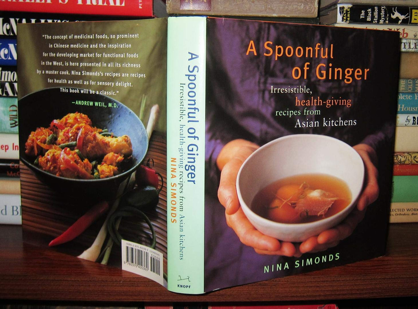 A Spoonful of Ginger : Irresistible Health-Giving Recipes from Asian Kitchens book cover