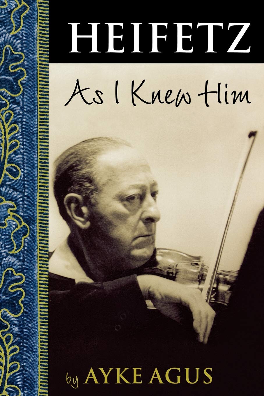 Heifetz As I Knew Him book cover